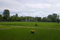 Einige H&auml;user des Dorfes