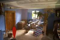 Die K&uuml;che diente auch als Arbeitszimmer f&uuml;r den Webstuhl