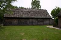 Blick auf die Scheune