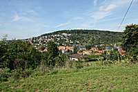 Blick auf den südlichen Hang von Büdingen