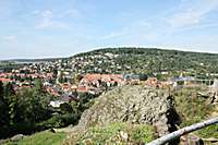 Blick auf die Felsen