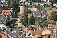 Blick auf die Stadtmauer